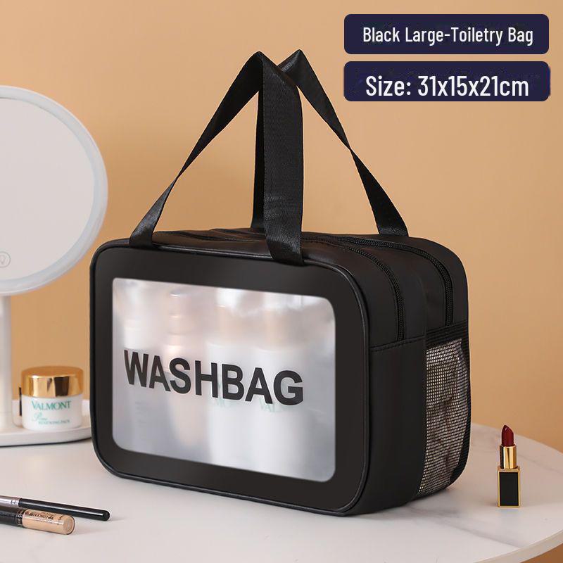 2024 Women's Waterproof Travel Toiletry Bag - Portable and Versatile for Cosmetics and Bath Essentials