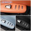 For Changan Deepal S05 Car Door Lifting Window Control Button Protective Pad Silicone Scratch Resistant Interior Accessories