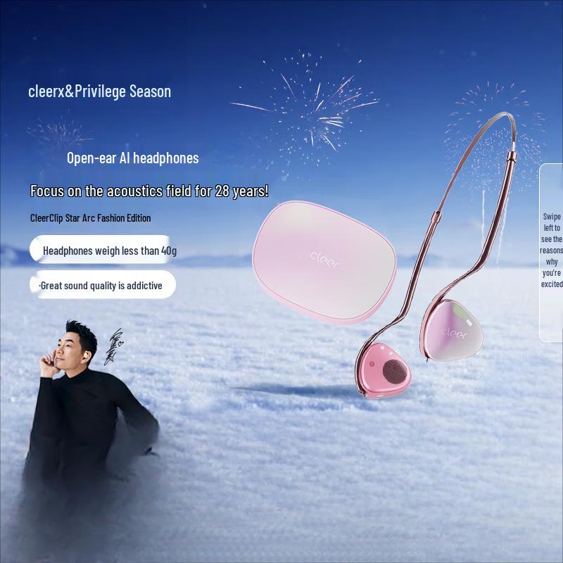 

Cleer Open-Ear Smart AI Bluetooth Headphones