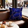 Goldene Licht Luxus Linien Kissenbezug Dekorative Kissenbezüge Bezug Sofa x Kissen Stück x x Kissenbezug