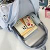 Schoolbag New Japanese Ins High Value Fresh and Sweet Pain Bag Female Junior High School Students Lightweight Large Capacity Backpack