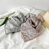 Silk Scarf Neck Small Square Scarf 18 Cotton and Linen Small Square Scarf Women's Cashew Nut Decorative Scarf Silk Scarf Women's