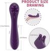 Female Vibrator Clitoral Vibrator with Unique Rotating Nuggets and Stinging Shaft Offering 9 Vibration Modes Adult Sex Toys