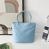 Women'S High Capacity Handbag Underarm Handbag Shoulder Bag Waterproof Embroidered Letters Underarm Bag Tote Bags