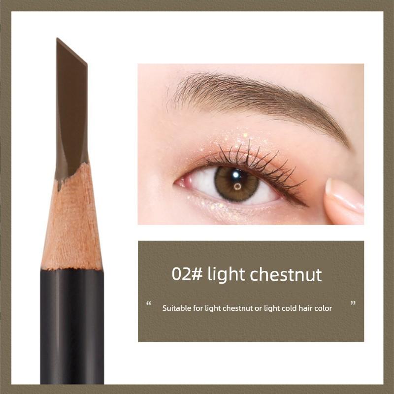 Eyebrow Pencil Female Tattoo Makeup Artist Special Line Design Misty Eyebrow Long Lasting Waterproof Non-Decolorizing Wild Eyebrow Distinct Look