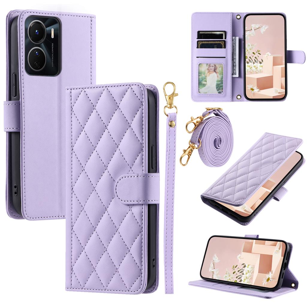 For vivo Y16 4G/Y56 5G/Y02s 4G Case Wallet Stand Flip Leather Phone Cover