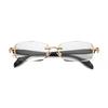 2024 Retro Frameless Ultra Light Women Men Reading Glasses Blocking Blue Light Computer Presbyopia Eyewear Eyeglasses +1.0..+4.0