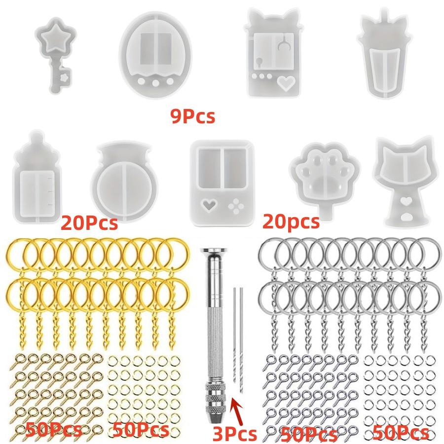 

Силиконовые формы для смолы для животных, мороженого, игровых консолей, формы для эпоксидной смолы для брелоков, формы для смолы для изготовления брелоков, кисточек PA010