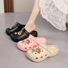 Cute Bear Couple Clogs Home Outdoor Casual Garden Shoes
