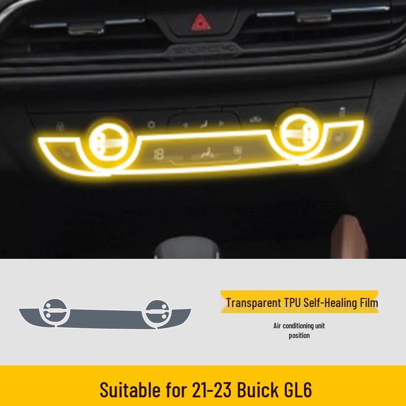 Buick GL6 Interior Protection & Gear Shift Decorative Sticker TPU