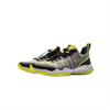 Li Ning Kids Basketball Synthetic Leather Comfortable Soft Breathable Shock Absorption Low Top Basketball Shoes Kids sneaker Black YKBS046-11