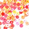 2250 Clay Beads Kit ,Round Pendant Charms ,Flat Loose Spacer Bead for Jewelry Making Finding Beading