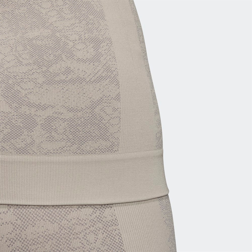 Adidas Essentials Mesh Panel Design Round Neck Sleeveless Sports Vest Women Tops Gray FI8220