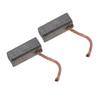 1 Coppia Spazzole di Carbone per Motore Elettrico 3/4/5/6/7/8/9/10mm Ricambio Meccanico per Alzacristalli Veicolo Auto Regolatore Tergicristallo