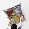 Anime D-Digimon A-Adventure Cushion Cover Inches Farmhouse Decor Home Throw Pillow Covers For Couch Decorations