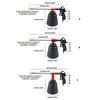 Multifunction Pneumatic High Pressure Cleaning Sprayer Compressed Air Powered Cleaning Tool Adjustable Car Washing Tool