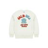 MLB Sweatshirts Unisex Cream Crew Neck Thickened Regular 3AMTF5316-50CRS