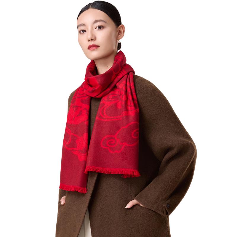 

Shanghai Story Women s Mulberry Silk Scarf 180x30cm (with fringe)
