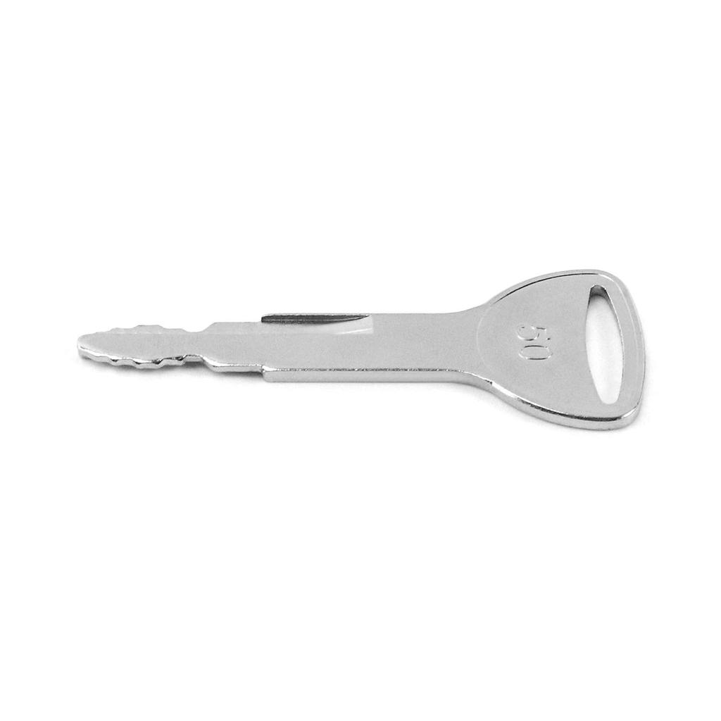 QWORK Ignition Keys, 10 Pack Forklift Key Heavy Equipment Ignition Keys 57591-23330-71 575912333071 A62597 Compatible With Toyota Forklift
