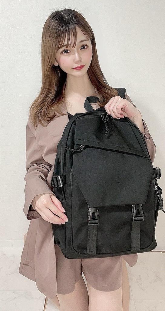 Affordable A Backpack for Perfect for with PC [monomark] Backpacks Korean-style Women, School, Storage. [Japanese Brand] [2024 Improved] (Black)