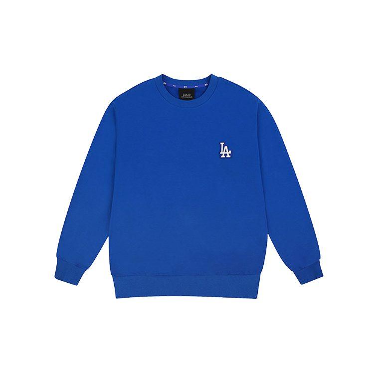 MLB Los Angeles Dodgers Sweatshirts Unisex Blue Crew Neck Moderate Regular 31MT04011-07U