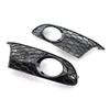2Pcs Front Bumper Grille Honeycomb Unfading ABS Fog Light Cover Lower Grill Replacement For VW Golf 6 09-13 5K0853665 5K0853666