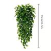 7-Fork Eucalyptus Artificial Hanging Vine - Green Decorative Faux Plant