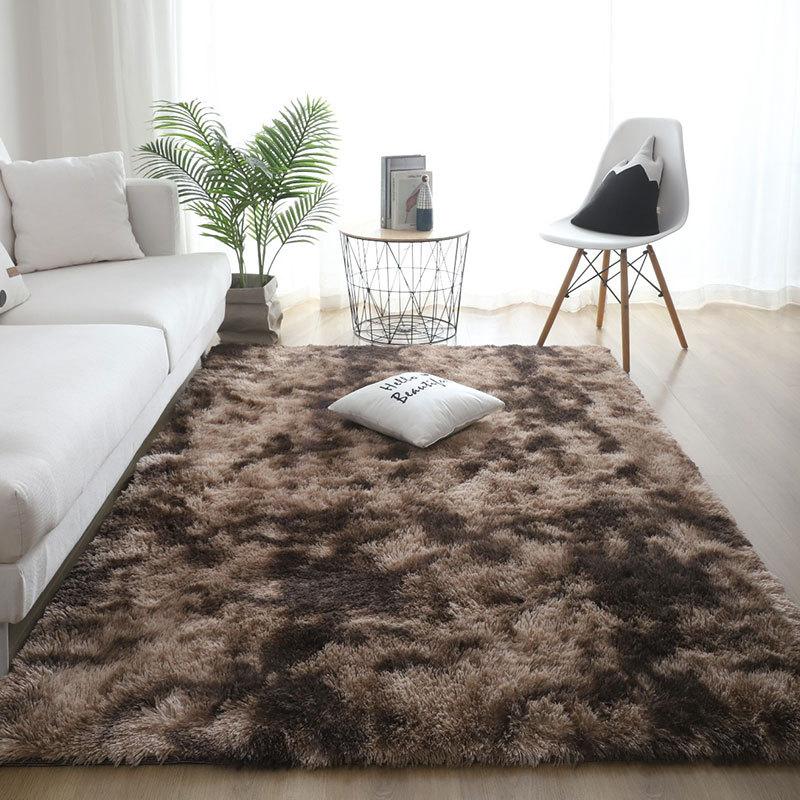 Thicken Home Bedroom Carpet Cute Girl Room Full of Net Red Wind Bedside Blanket Living Room Coffee Table Home Mat