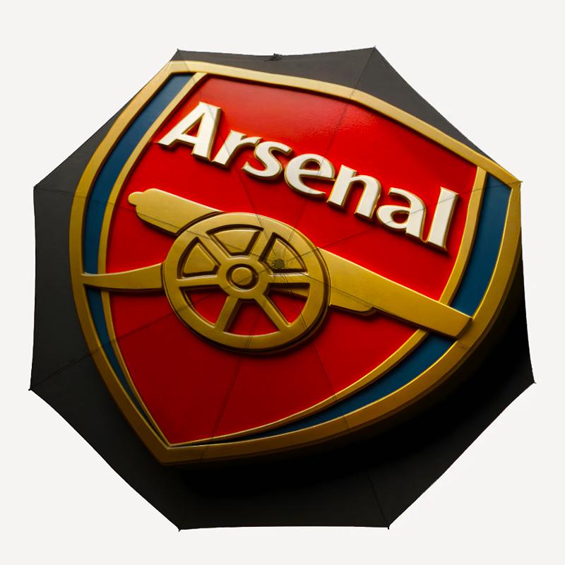 1pc A-Arsenal11 Umbrella, Sun Protection, And UV Shielding. It Has Eight Sturdy Ribs for Outdoor Use And Perfect As a Holiday Gift