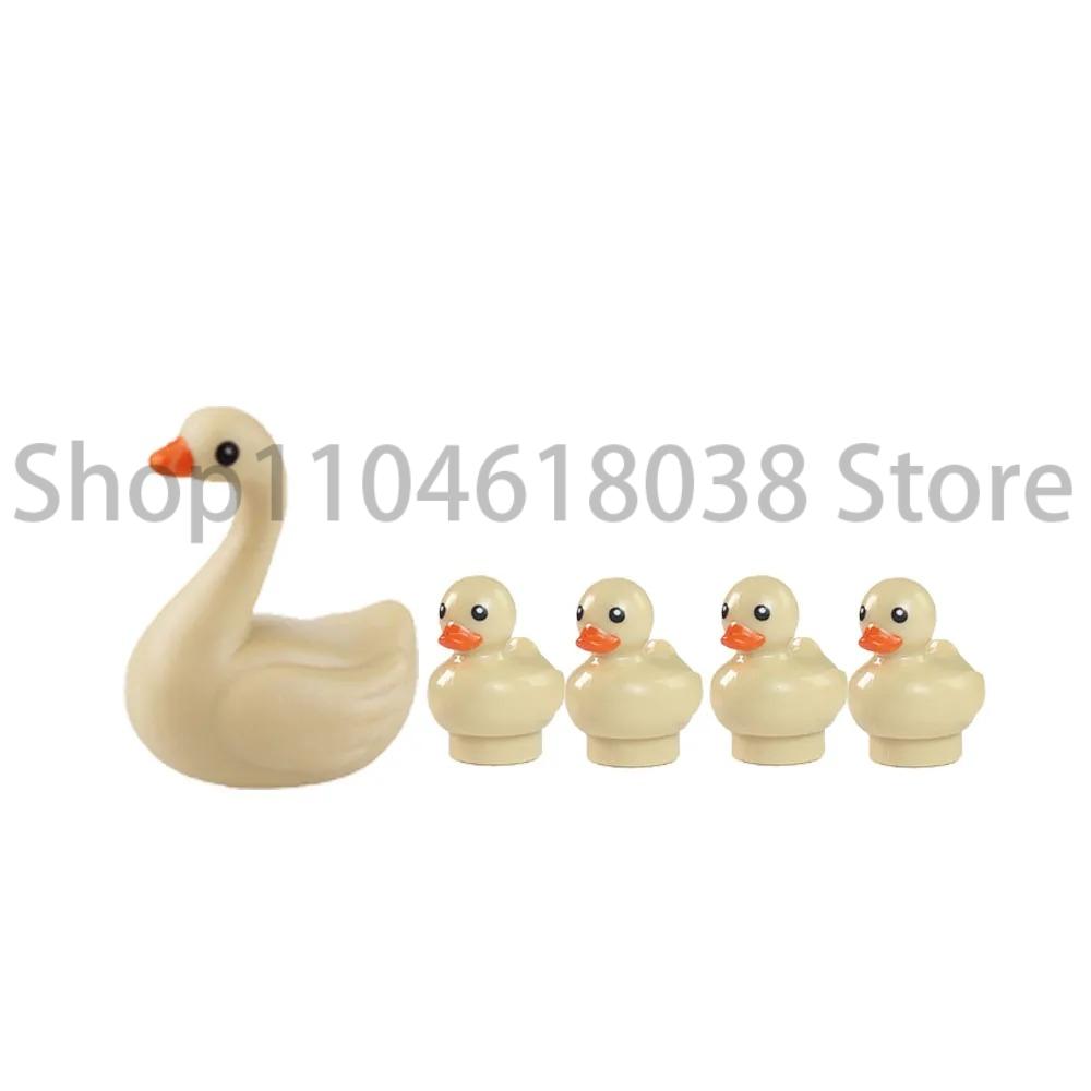 City Animal Zoo Farm MOC Building Block Pig Chicken Sheep Crocodiles Panda Dolphin Elephant Gorilla Fruit Eagle Bricks Toys A31