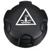9638001280 Black Coolant Tank Cap ABS Replacement Automotive Service Part for Cooling System Maintenance, Single Cap for Planned Garage Upkeep