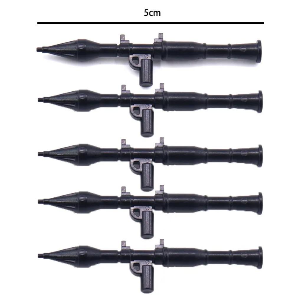 WWII Militär Bausteine Soldatenfiguren Waffen Ausrüstung Zubehör Gatlin M2 Schwere Maschinengewehre RPG MOC Mini Ziegel