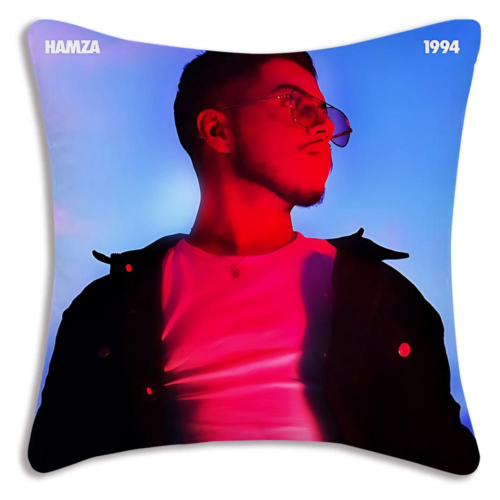 French rapper PNL Pillow Covers Cartoon Sofa Decorative Home Double-sided Printing Short Plush Cute Cushion Cover