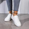 Little White Shoes for Women  New Spring Version Lace-up Casual Shos Ladies Comfort Non-slip Flats Woman Sneakers