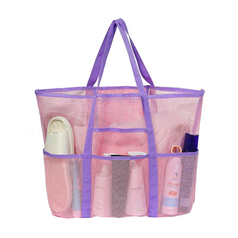 Large Capacity Children's Beach Toy Storage Mesh Bag