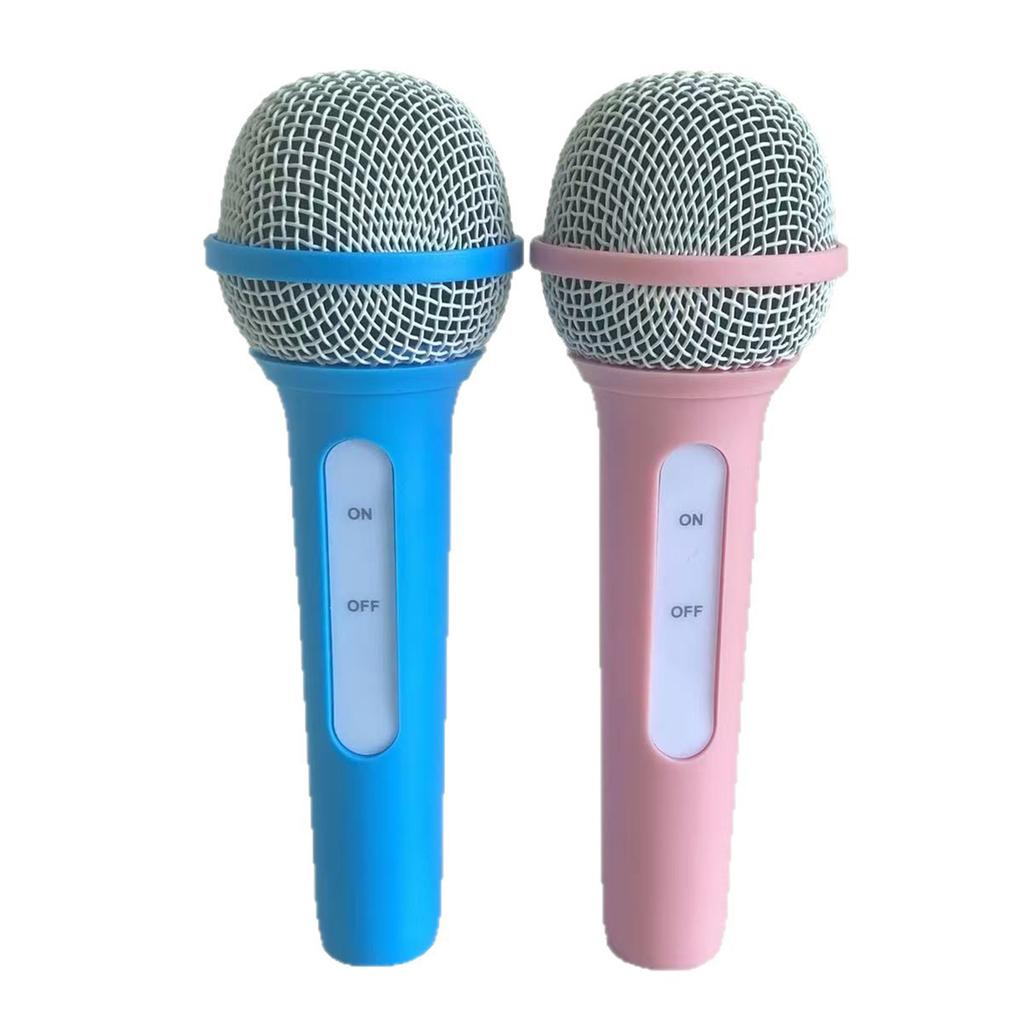 Fake Microphone for Karaoke Realistic Model Mic Dance Show Practice Perfect Costume Birthday Party Accessories