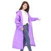 Outdoor Adult Men And Women Thickened EVA Raincoat Sleeves Beam Mouth Military Green Rainy Day Rainwear For Hiking Climbing