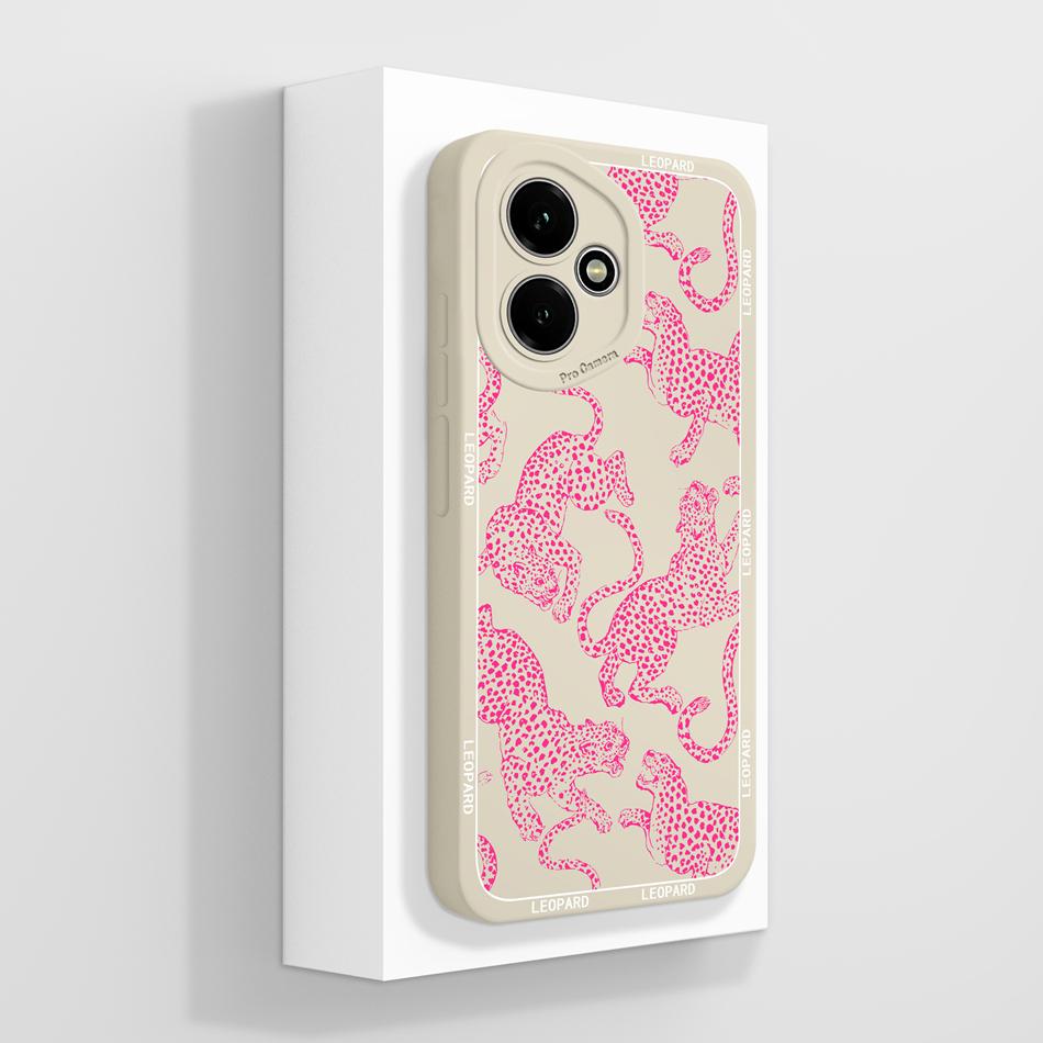 For Honor 400 Lite Case For Honor 400 Pro 5G Painted Flower Back Cover Full Protection Soft Funda Liquid Silicone Phone Housing