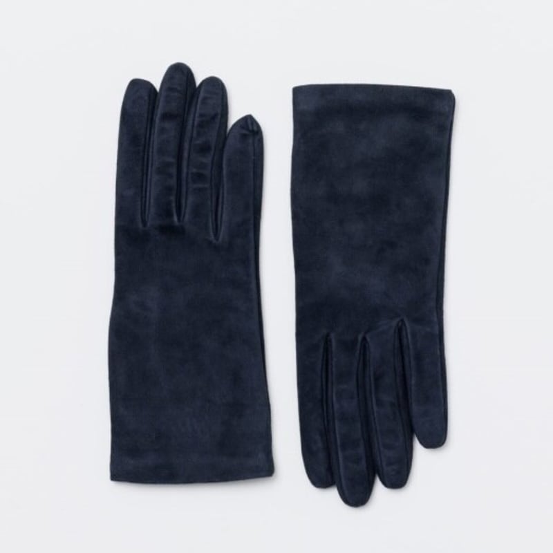 

ПЕРЧАТКИ OMEGA Nappa Женские(Темно-синяя замша) 7_L