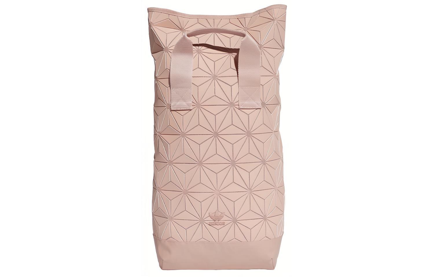 Рюкзак Adidas Originals Issey Miyake, полиэстер, обычный, унисекс, телесно-розовый DT6296