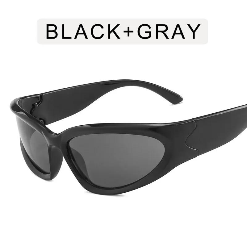 

Уличные поляризационные солнцезащитные очки для мужчин и женщин, роскошные солнцезащитные очки унисекс в стиле панк, солнцезащитные очки для верховой езды, UV400, защитные очки AS PICTURE