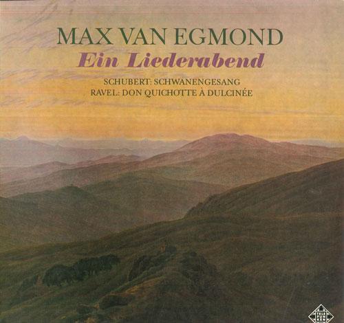 

LP Record MAX VAN EGMOND, IRWIN GAGE - Schubert Schwanengesang, D957 / Rav SAT22509 TELEFUNKEN 1973 Germany Classical Used