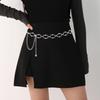 Waist Chain for Women Versatile Belt Accessory Suits Skirts Geometric Circle Waistband