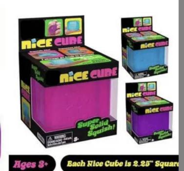 NeaDoh Cube Squeeze Toy Ice Cream Pizza Shape Stress Relieve Toy Maltose Squeeze Toy Eco Friendly Soft Glue Decompression Toy