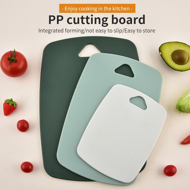 1/3Pcs PP Cutting Board Set, Non-Slip Chopping Board for Vegetables Fruits Baby Food (Multifunctional)