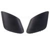 For Fiat Grand Punto Rearview Mirror Caps 735596884 735539385 Left Right Sides Black Car Side Door Mirror Caps