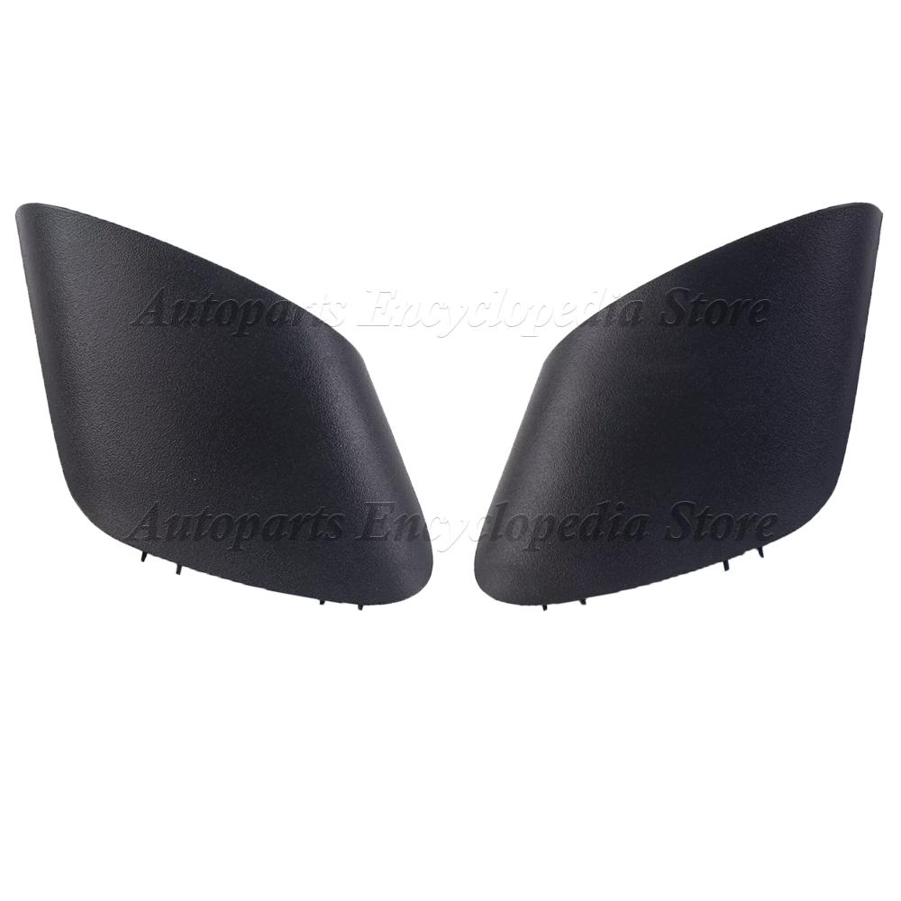 For Fiat Grand Punto Rearview Mirror Caps 735596884 735539385 Left Right Sides Black Car Side Door Mirror Caps