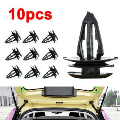 10pcs Clips de Cordon Plastique Noir OEM REF 10116060 Pour MG ZS MG3 Couvre-Charge Coffre Arrière Cordelette de Tablette Arrière Retenue