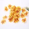 10Pcs Artificial Maple Leaves Fake Fall Leaf Artificial Plants For Autumn Decoration Wedding Home Wreath Christmas Decoration