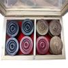 KNK Professional Wooden Carrom Coins Set – Magnetic Lock Box
